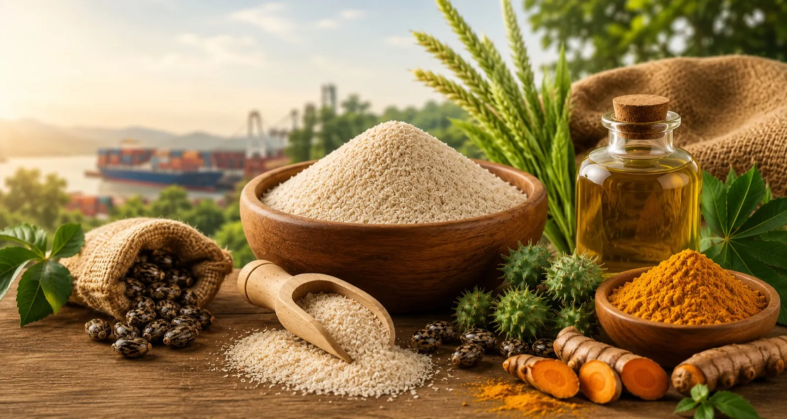 Premium Natural Functional Ingredients from India — HMT Exim